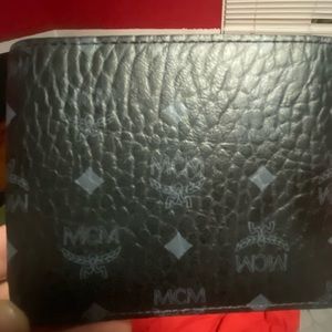 MCM black wallet